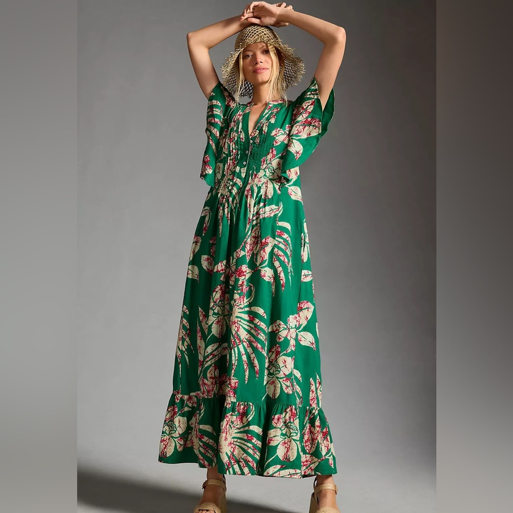 The Cassandra Maxi Dress - Color - Raspberry - Size Medium